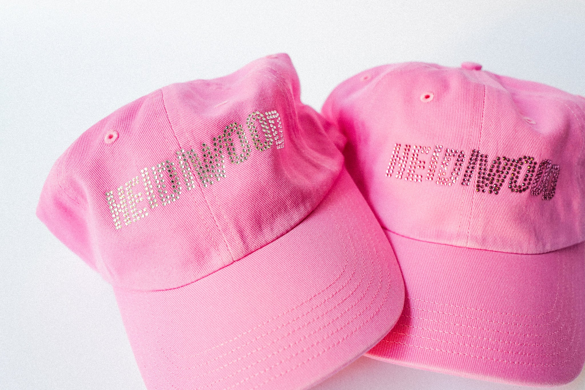 HEIDIWOOD CRYSTAL BLING DAD HAT
