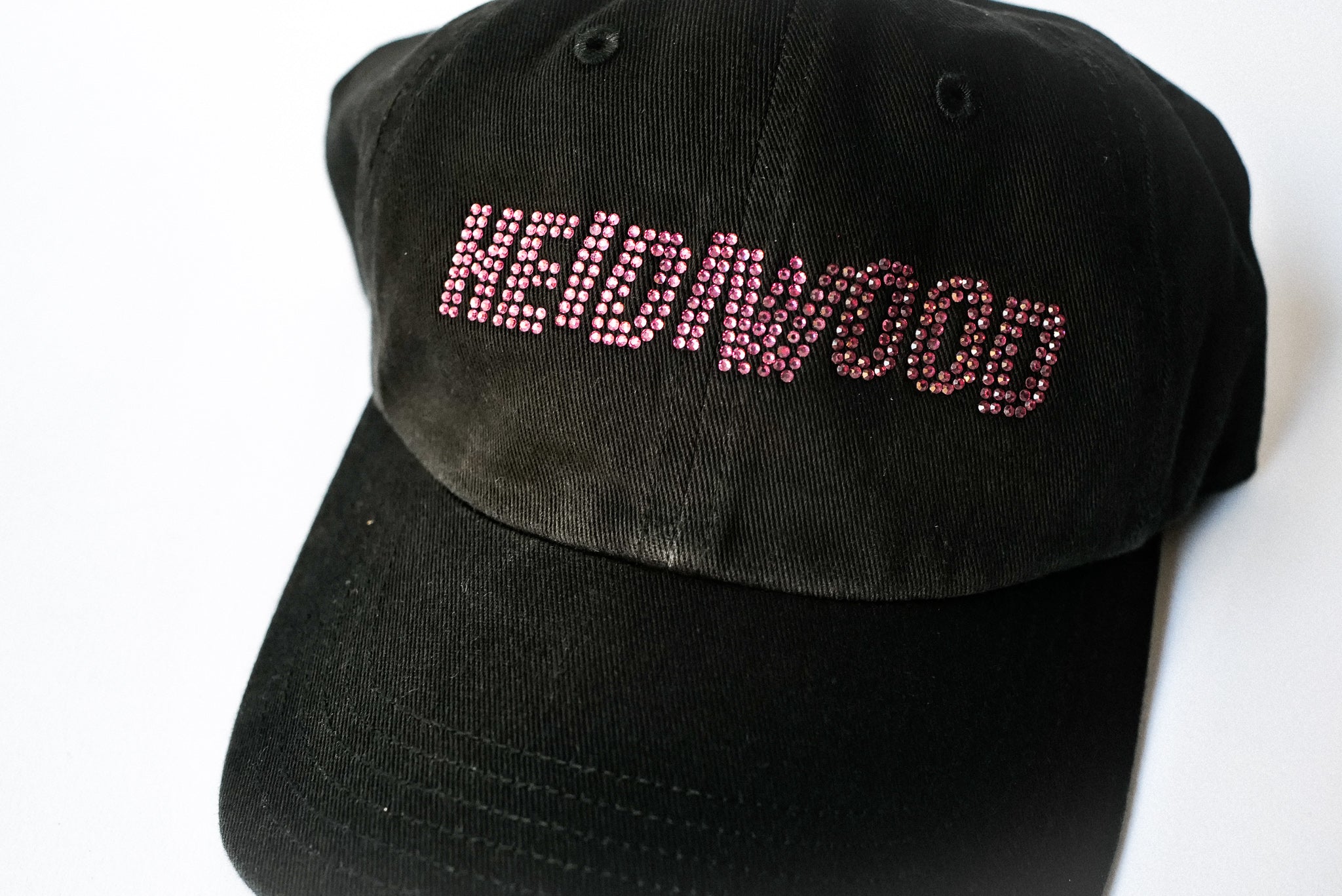 HEIDIWOOD CRYSTAL BLING DAD HAT