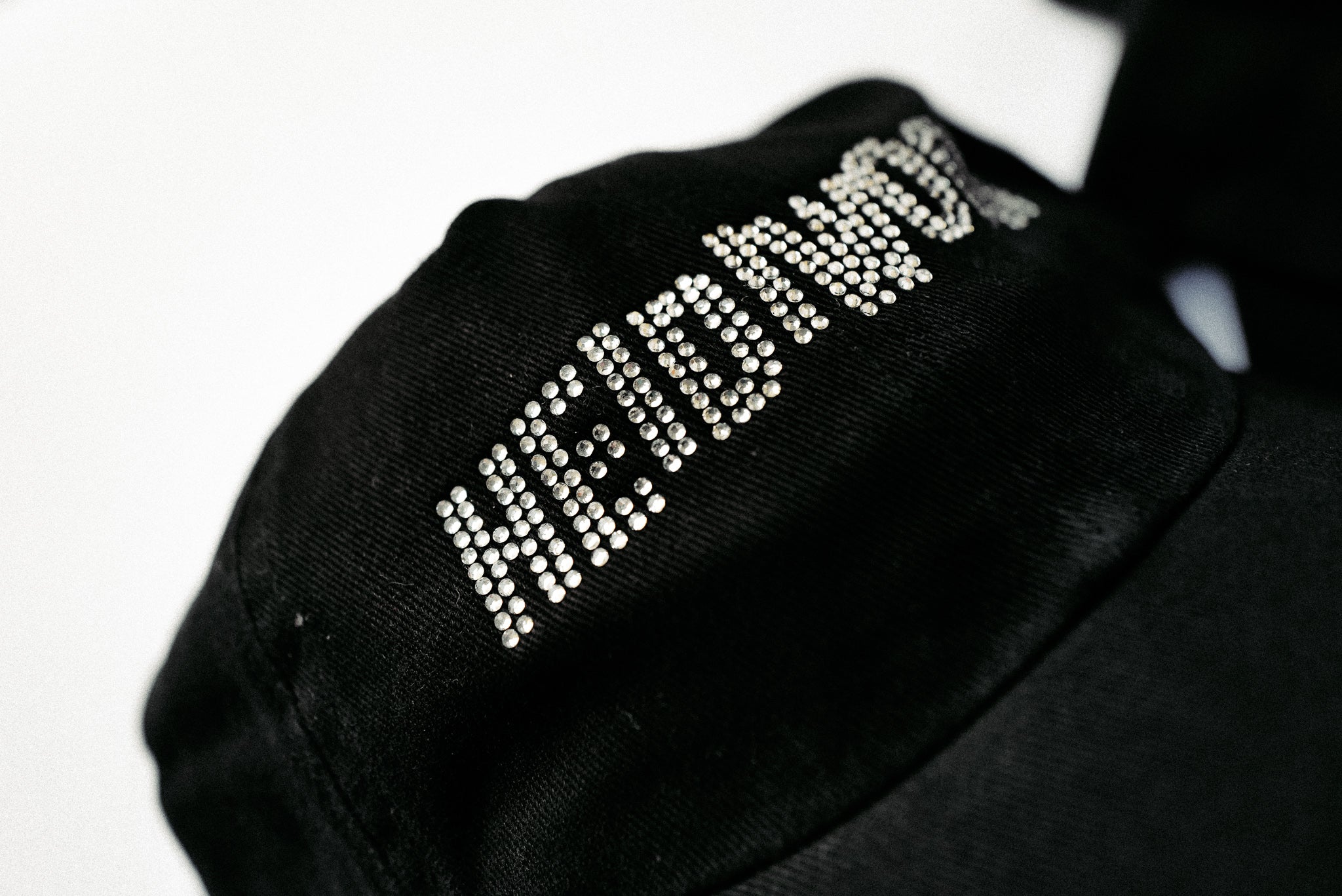 HEIDIWOOD CRYSTAL BLING DAD HAT