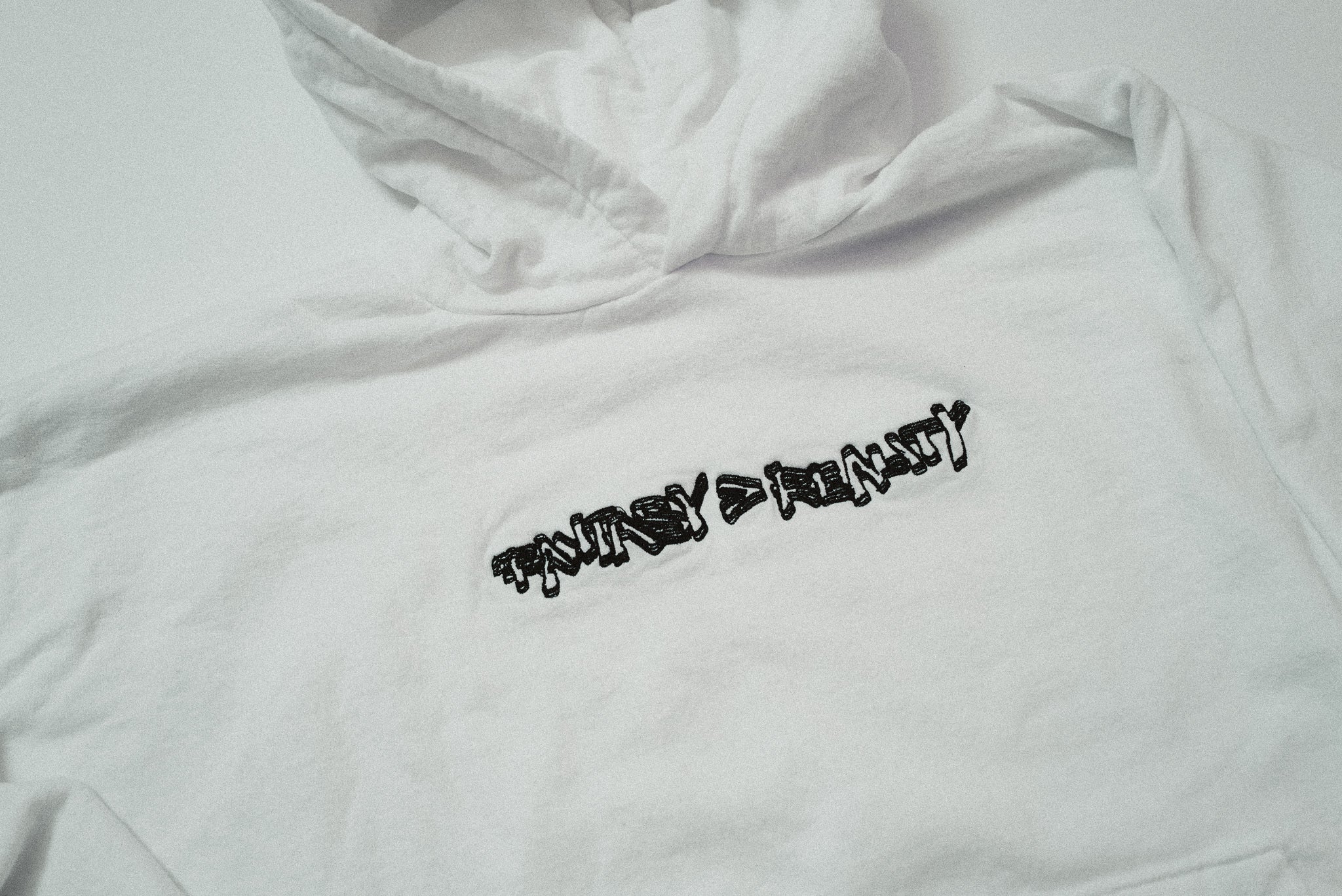 FANTASY > REALITY WHITE HOODIE