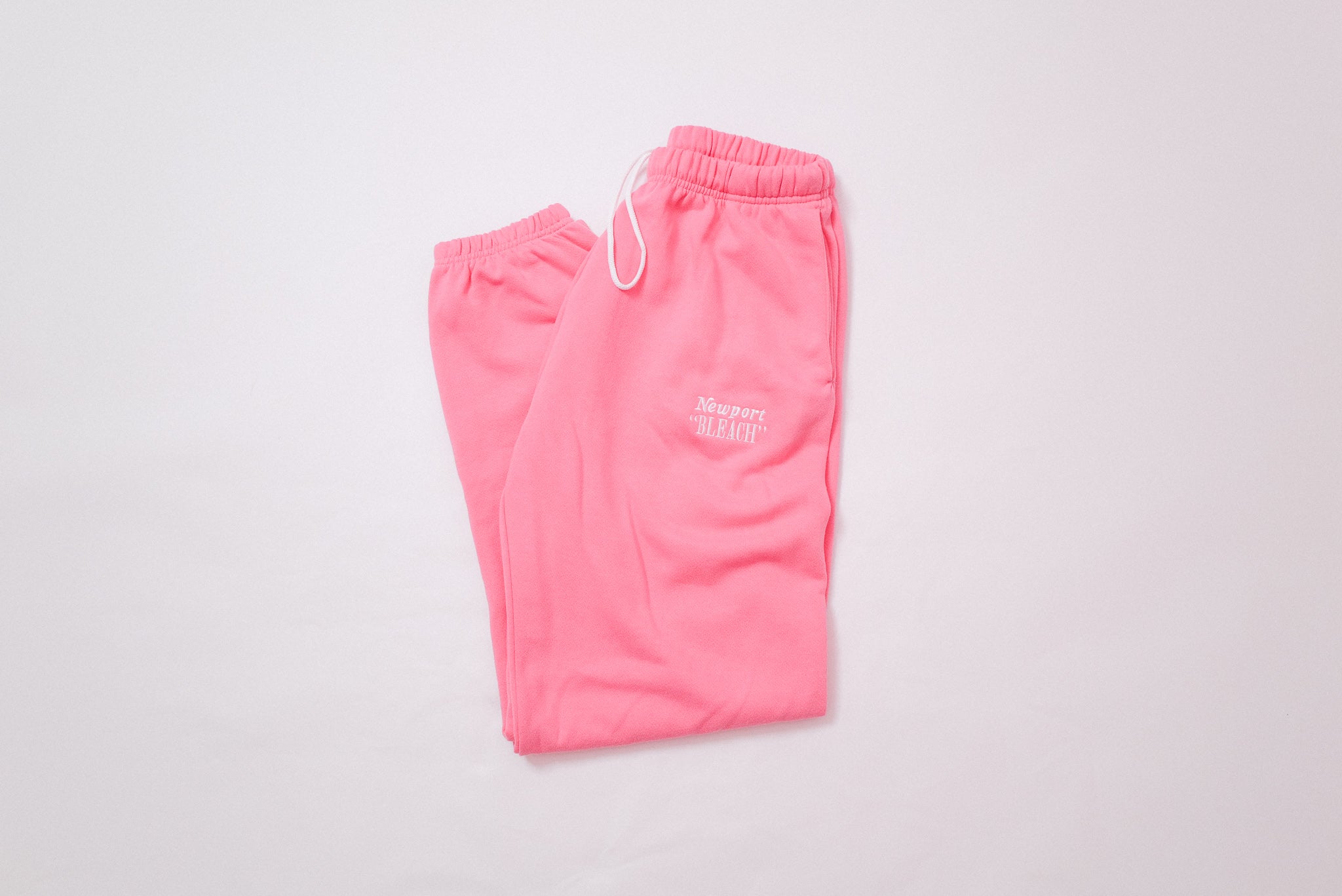 BLEACH FLEECE SWEATPANTS
