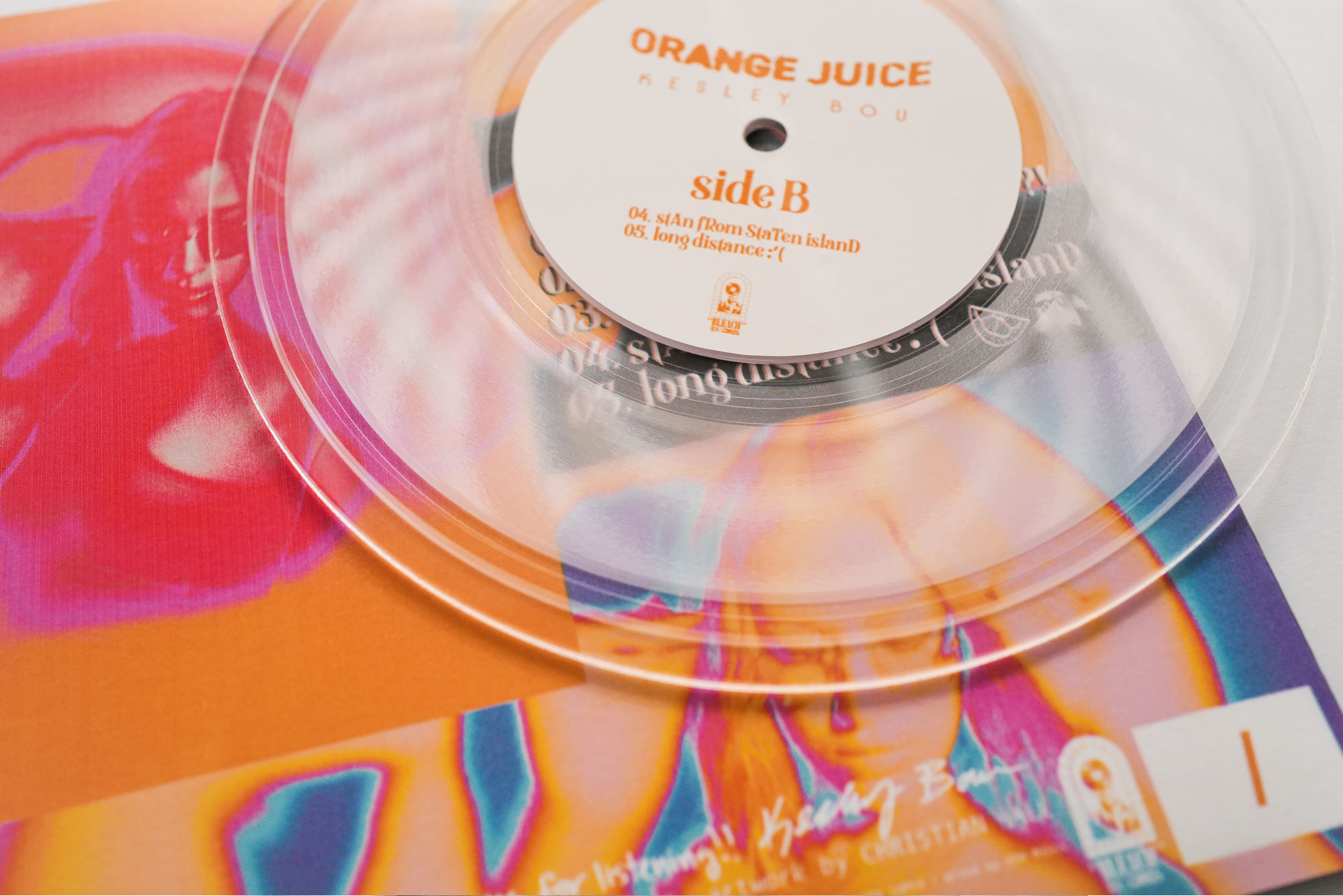 KESLEY BOU - ORANGE JUICE EP 7” VINYL